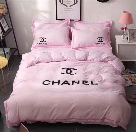 chanel bedding pink